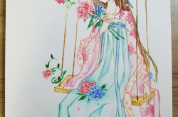 如何20秒画汉服小姐姐,20秒速成汉服小姐姐绘画技巧揭秘